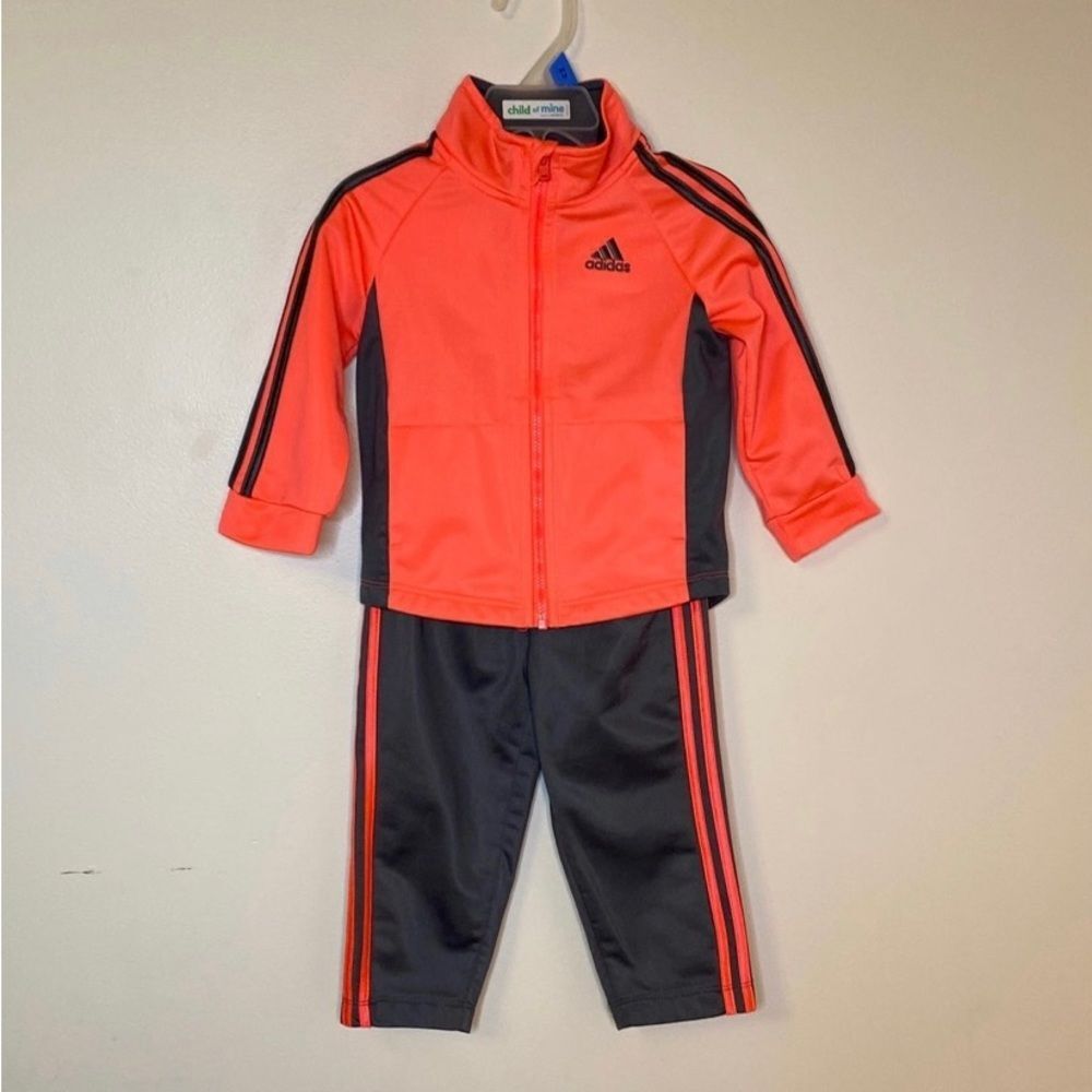 Adidas 18 Month Toddler 3-Stripe‎ Track Suit